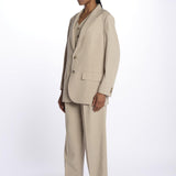 Blazer 2 bottoni linen 252-1401 6204 vis a vis 