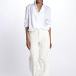 Camicia plastron con rouches MOD.5402 BIANCO aspesi 