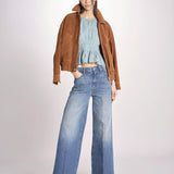 top con punto smoke VIOLET 109 BLUE sea ny 