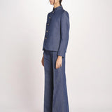 giacca guro in denim BIRGIT 33116 855 684 quelledue 