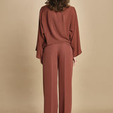 top in seta incrociato 31103-304 COCCIO 57 federica tosi 