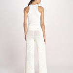 pantalone in crochet SANTY ECRU ba&sh 