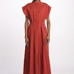 2125 chemisier di cotone 2125 TERRACOTTA dusan 