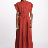 2125 chemisier di cotone 2125 TERRACOTTA dusan 