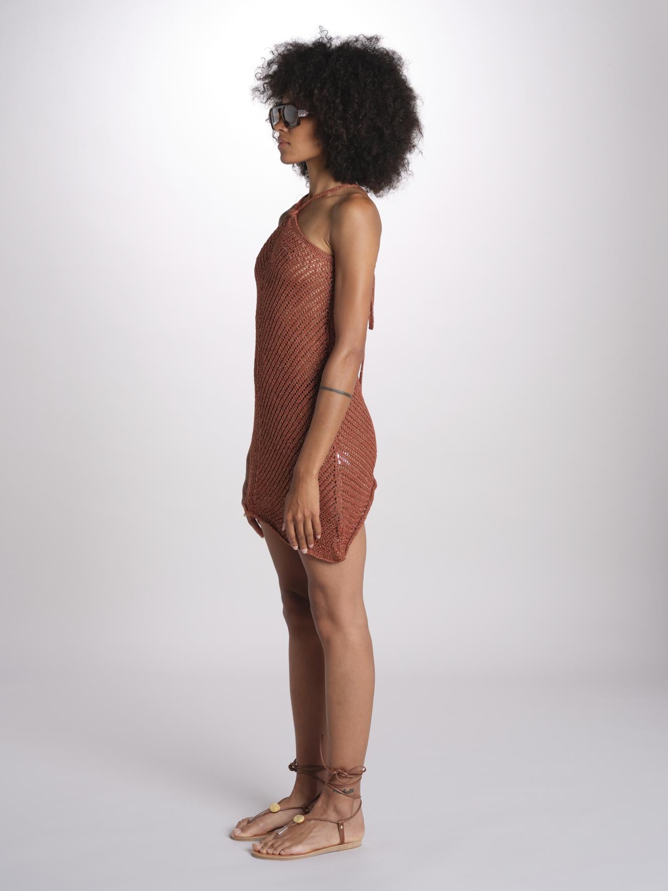 miniabito in cochet 26103 BRONZE nima 