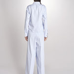 camicia uomo in popeline G012-0187-6311 CELESTE n21 