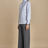 camicia con rouches G0710127 6311 n21 