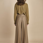 pantalone in batavia con tasca sul retro MONIQUE 689907 19 quelledue 