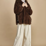 parka ecofur. SELENA MARON giovanni paris 