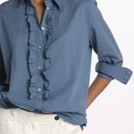 GEMMA camicia con rouches M27D0GEMMAT0278 U562 massimo alba 