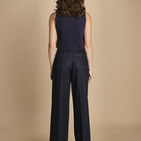 gilet in lana gessato 3779 001T circolo 1901 