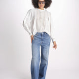 camicia m/l con ajours 347737 OFF-WHITE L0025 farm rio 