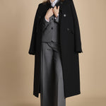 pantalone in tela lana B031-3047-8737 GRIGIO n21 