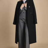 pantalone in tela lana B031-3047-8737 GRIGIO n21 