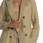 Giacca SABI doppio petto limone SABI RAWLINEN true avenue 