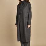 cappotto doppiopetto over. MAN0053 GRI0125W soeur 