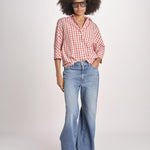 camicia check RICKA SH045CJ-RED RED CHECKS laurence bras 