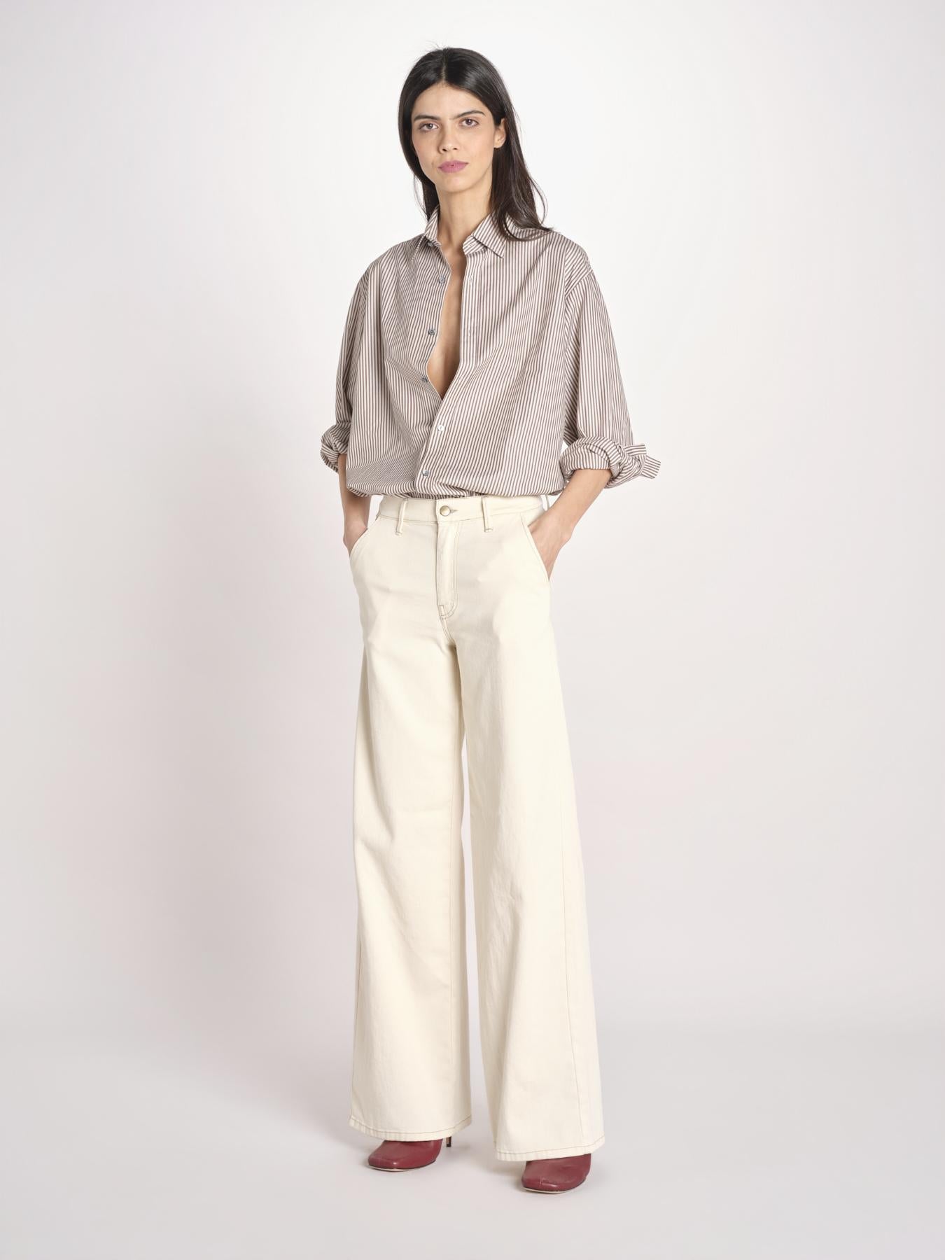 panralone in gabardine LILY XD03 901 AVORIO ps don't forget me 