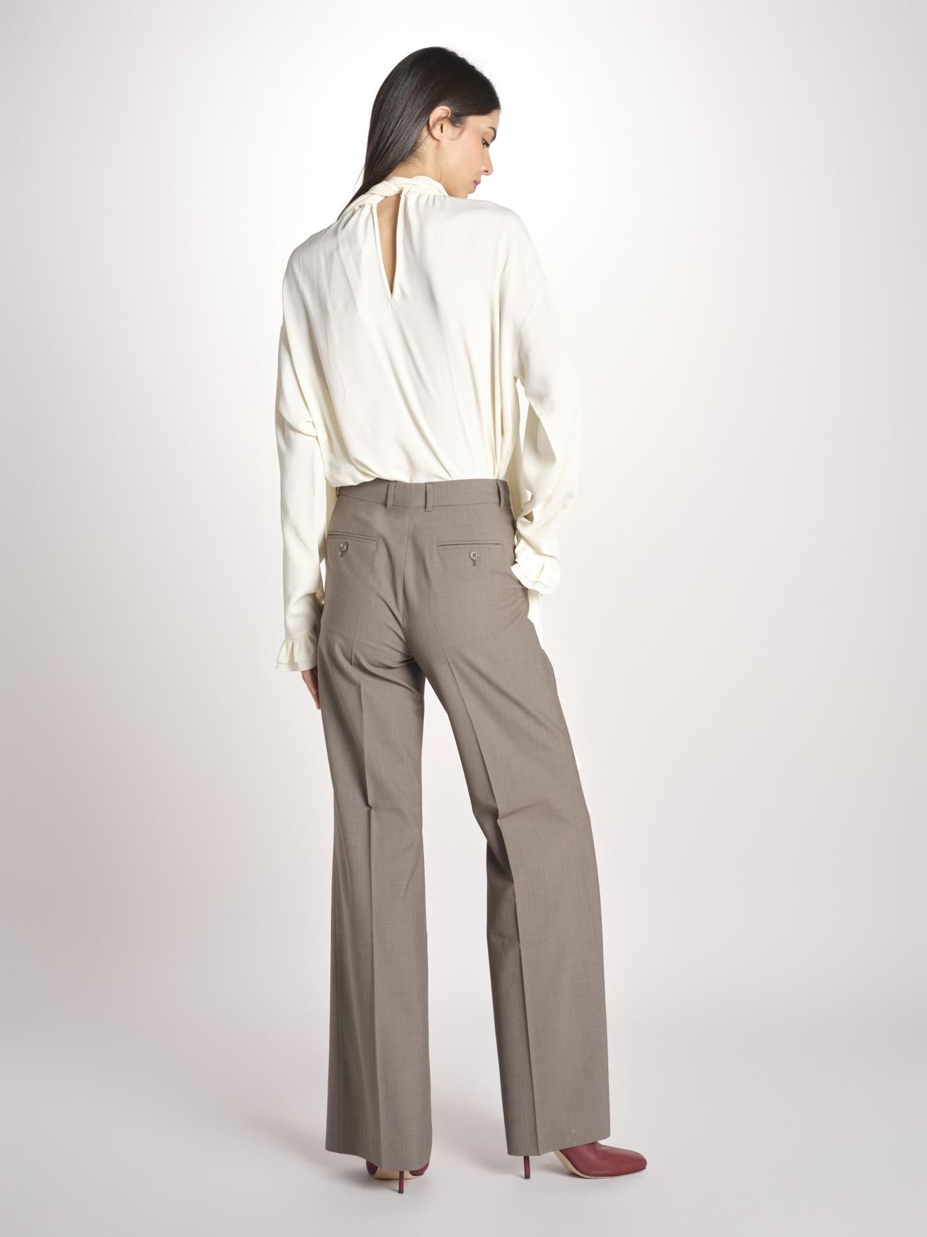pantalone diritto con nervature OTTAVIA 673 120 57 quelledue 