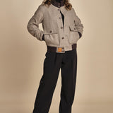 bomber panno uomo BMSWIFTF5 TAUPE bombers original 