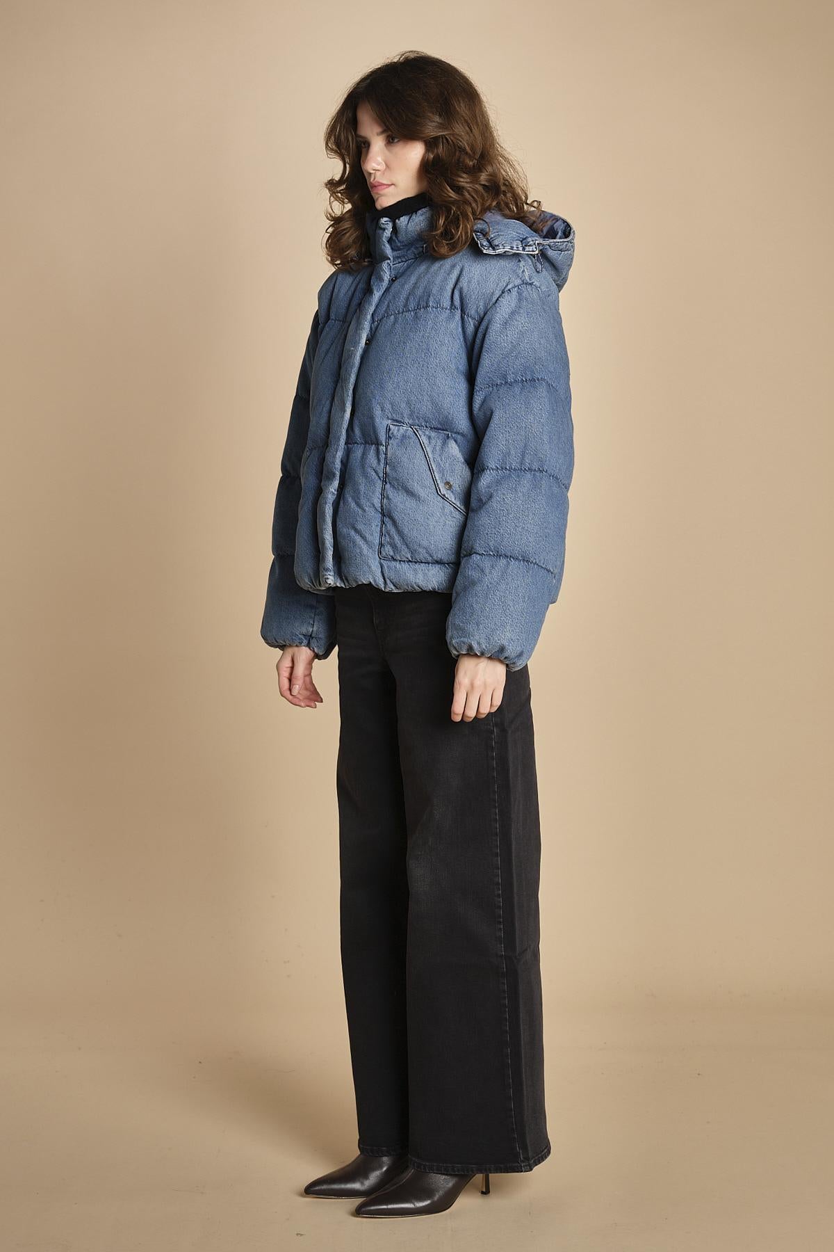 piumino in nylon WESTERN BUBBLE 003MD 0000 levi's 