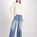 camicia m/l goffrata 039 CREAM sea ny 