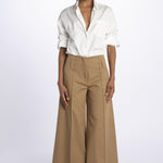 Pantalone ORIANA cropped nervature denim ORIANA540170 18 quelledue 