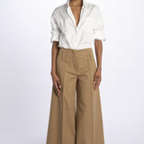 Pantalone ORIANA cropped nervature denim ORIANA540170 18 quelledue 