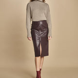 gonna longuette. FELINDRA 4HVH02-V07780 BORDERAX vanessa bruno 