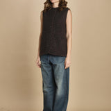 gilet in lana cotta. BLS1504 MAR32 soeur 