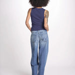 Top a righe GAIA 6EVB05-V13745 NAVY vanessa bruno 