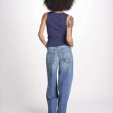 Top a righe GAIA 6EVB05-V13745 NAVY vanessa bruno 