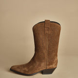 stivaletto medio texano. B10984-LIG-DC CUOIO buttero 