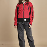 giacca sportiva INGEMAR ROSSO apres surf 