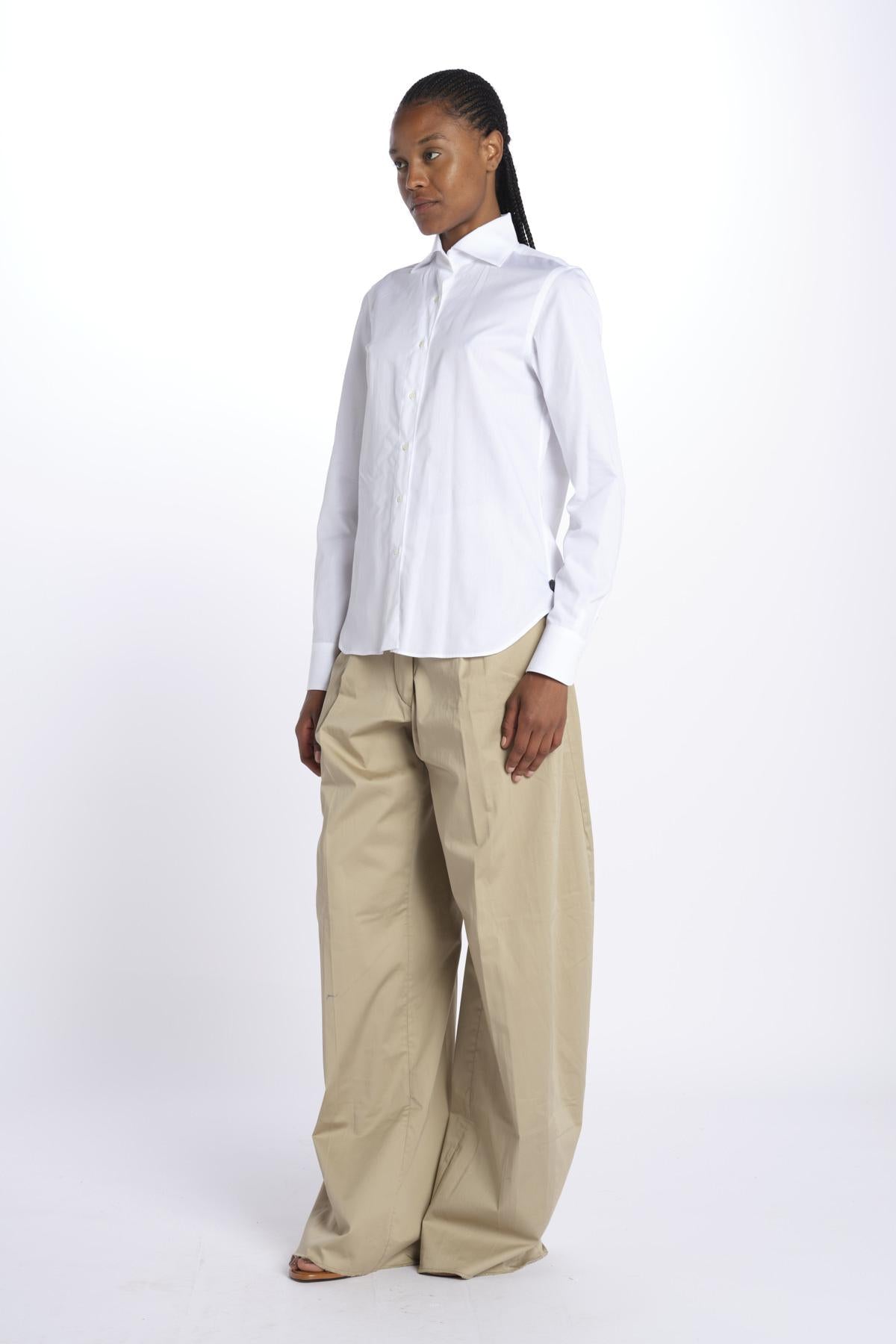 MOD.19 camicia ml cotone MOD.19 BIANCO milaura 