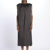 Abito VERONIKA raso midi 5594155 STEEL herskind 