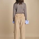 pantalone cargo in velluto TEA MJD231_ATEX42 J0036 jejia 