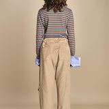 pantalone cargo in velluto TEA MJD231_ATEX42 J0036 jejia 