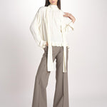 pantalone diritto con nervature OTTAVIA 673 120 57 quelledue 