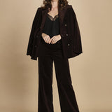 top con spalline sottili. WWCR01313 BLACK zadig & voltaire 