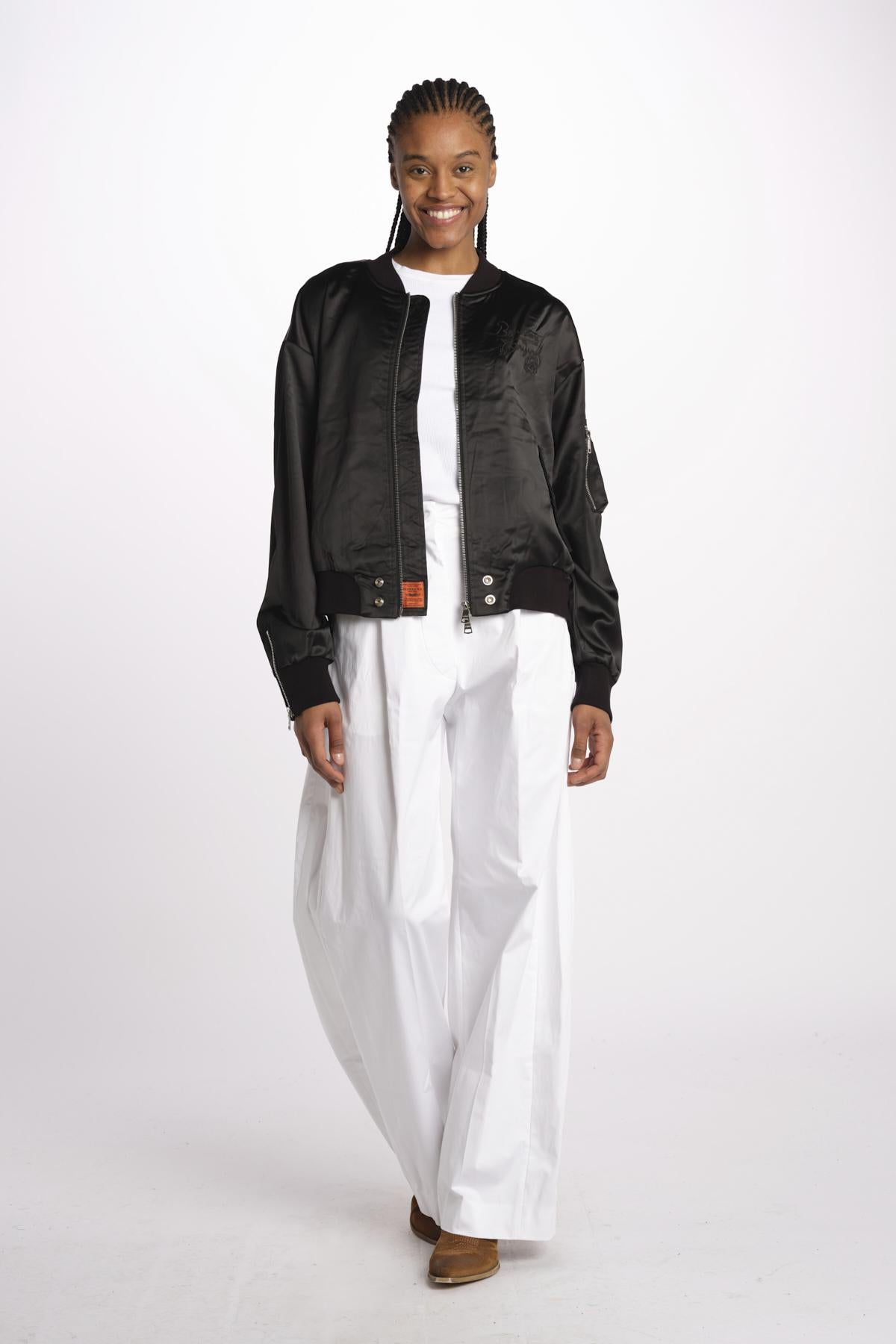 Bomber raso donna DAILY BLACK bombers original 