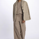 Pantalone HIGH WAIST pences con risvolto 51279LCO STONEGREY phillip lim 