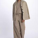 Pantalone HIGH WAIST pences con risvolto 51279LCO STONEGREY phillip lim 