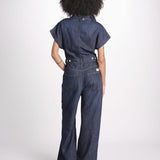 tuta in denim FAUNA FAU05 BLU nine in the morning 