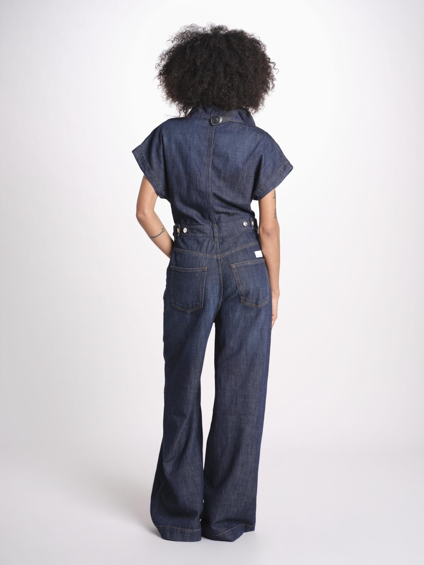tuta in denim FAUNA FAU05 BLU nine in the morning 