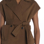 Gilet lino 4184 25784 690 pomandère 