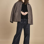 maglia girocollo con zip CESNIK NERO ba&sh 