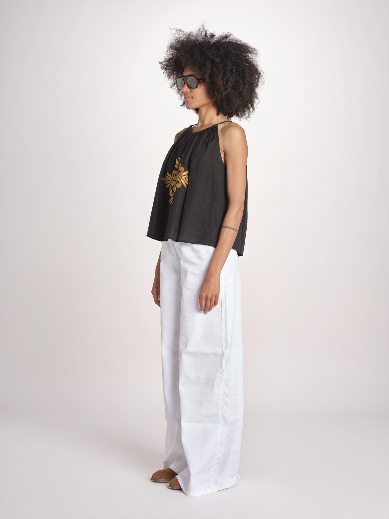 top riocamo greche BE25204 BLACK benaras soleil 