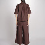 camicia m/c BISCAY CACAO sofie d'hoore 