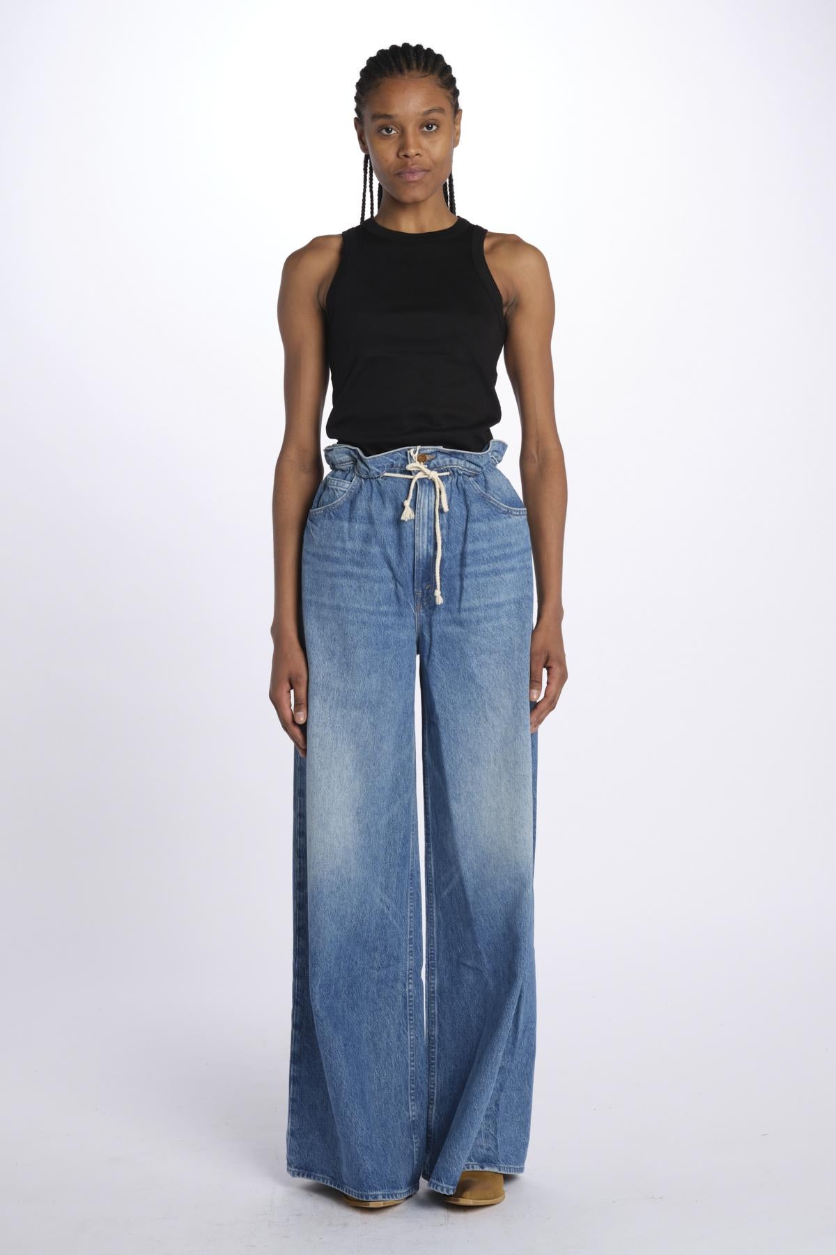 Denim SNACKS over con coulisse THEDOGGIEBAGHEEL11298-1321 THEDOGGIEBAGHEEL 11298-1321 mother 